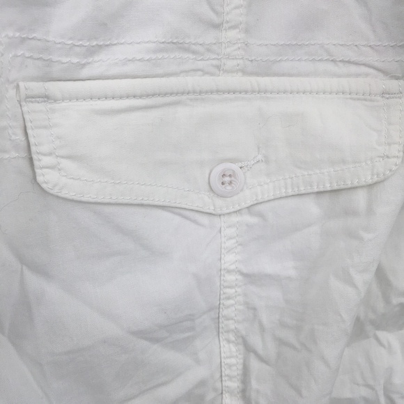 NEW Style & Co Bermuda Shorts roll cuff outdoor casual White 24W plus women's - Picture 12 of 13